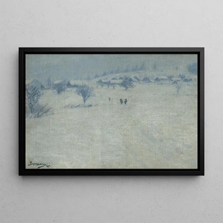 Vasily Vereshchagin - Winter Landscape.webp