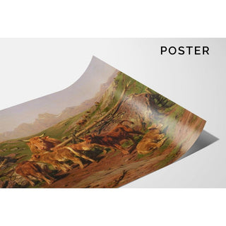 Veaux - Rosa Bonheur | Reproduction Tableau Décoration murale affiche copie