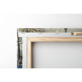 Vendeuses de fleurs au pont de la reine Louise à Copenhague - Paul Fischer | Reproduction Tableau Décoration murale affiche copie