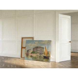 Vendramin Calergi depuis le grand Canal, Venise - Antonietta Brandeis | Reproduction Tableau Décoration murale affiche copie