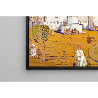 Ville arabe - Wassily Kandinsky | Reproduction Tableau Décoration murale affiche copie