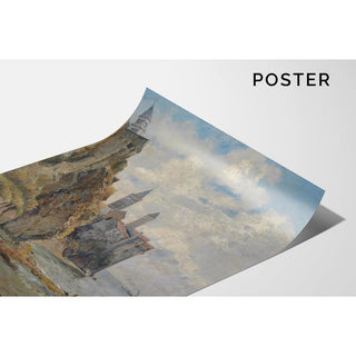 Vue de l'île de Rab - Marie Egner | Reproduction Tableau Décoration murale affiche copie