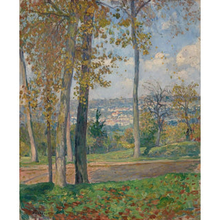 Vue du Parc de Saint-Cloud - Henri Lebasque | Reproduction Tableau Décoration murale affiche copie