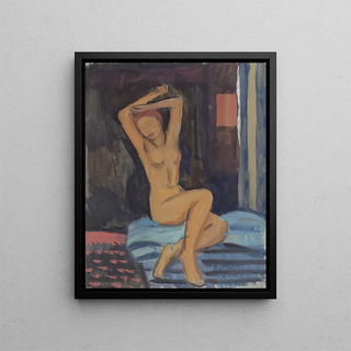 Walther Gamerith - Figure with arms raised.webp