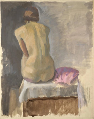 Walther Gamerith - Weiblicher Rckenakt.webp