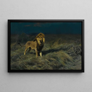 Wilhelm Kuhnert - Auf der Suche nach Beute.webp