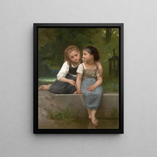 William Bouguereau - Fishing For Frogs.webp