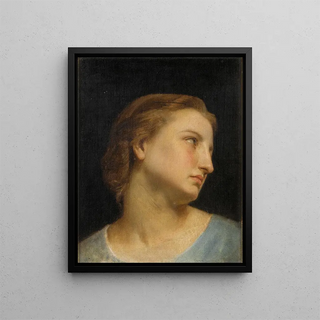 William Bouguereau - Study Of A Womans Head.webp
