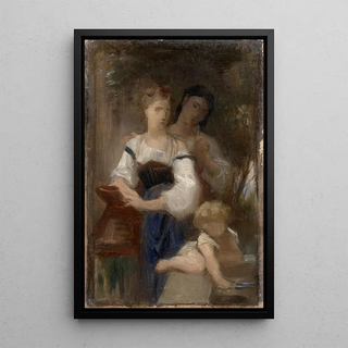 William Bouguereau - Study for The secret.webp