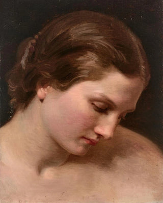 William Bouguereau - Visage de femme de profil.webp