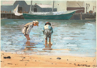 Winslow Homer - Boys Wading.webp
