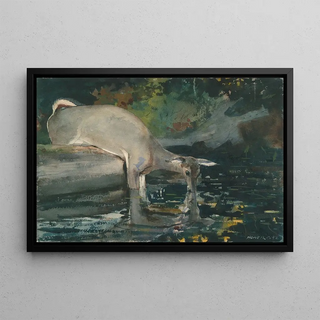 Winslow Homer - Deer Drinking.webp