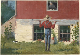 Winslow Homer - In the Garden Rustic Courtship.webp