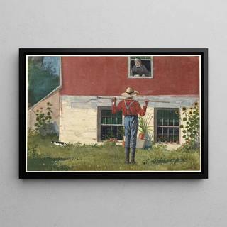 Winslow Homer - In the Garden Rustic Courtship.webp