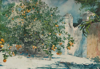 Winslow Homer - Orange Trees And Gate.webp