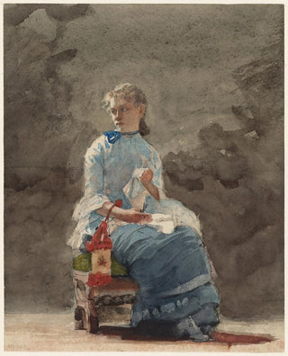Winslow Homer - Young Woman Sewing.webp