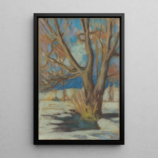 Zolo Palugyay - Study of a Bare Tree in the Winter.webp