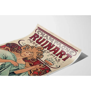 de "Champagne Ruinart Père et Fils" 1896 - Alphonse Mucha