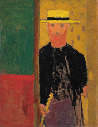 douard Vuillard - Autoportrait la canne et au canotier.webp