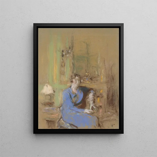 douard Vuillard - Madame Lucien Sauphar Assise Dans Son Salon.webp