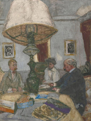 douard Vuillard - Sous La Grande Lampe  SaintJacut.webp