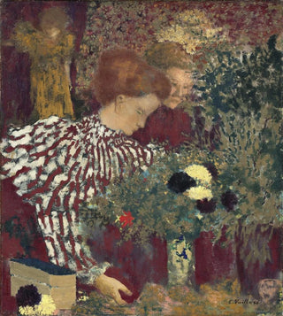 douard Vuillard - Woman in a Striped Dress.webp