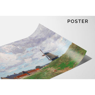 un moulin à Vlissingen - Alfred Zoff | Reproduction Tableau Décoration murale affiche copie