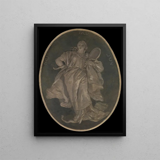 workshop of Giovanni Battista Tiepolo - Allegorical Figure Representing Prudence.webp
