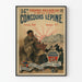 Vintage poster of the 14th Lépine Competition at the Grand Palais