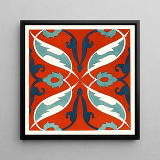 Afghan Boundary Commission - 18 plates of ornamental tiles from the Afghan Boundary Commission Pl 07.webp
