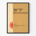 Poster 20 Years of News Photography Museum of History and Technology