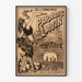 Vintage-Poster Paradis Latin - Retro-Wanddekoration