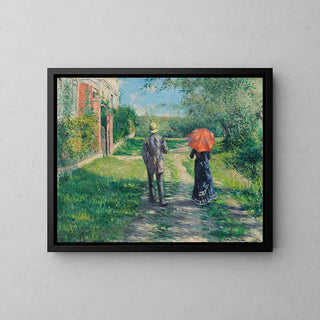 Ascending Path - Gustave Caillebotte