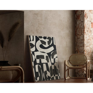 Decorative design panel - Abstract Curves