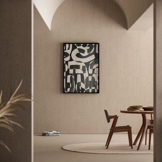Decorative design panel - Abstract Curves