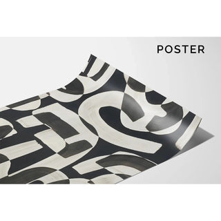 Decorative design panel - Abstract Curves