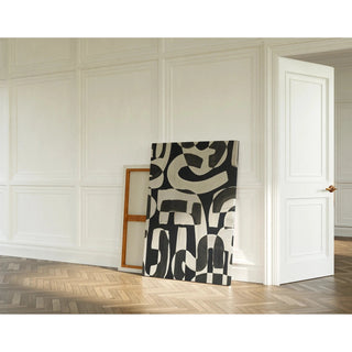 Decorative design panel - Abstract Curves