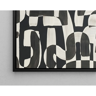 Decorative design panel - Abstract Curves