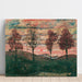 Reproduction of the painting 4 Trees by Egon Schiele