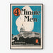 Vintage-Poster 4 Minute Men - Offizielle Mitteilung der Regierung von Washington