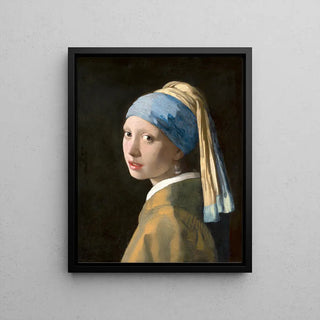 Das Mädchen mit dem Perlenohrring von Johannes Vermeer | Kunstdruck Gemälde Wanddekoration Poster Kopie