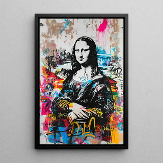 Street Art Painting – The Urban Mona Lisa