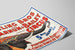 Poster vintage del circo Ringling Bros con elefanti — vista dell’opera