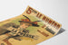 Vintage-Werbeplakat - Die Presse 2 Feuilletons pro Tag