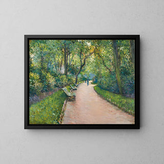 Der Parc Monceau - Gustave Caillebotte