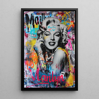 Street Art Painting – Iconic Marilyn