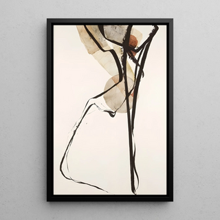 Black and White Design Poster - Lines and Balances