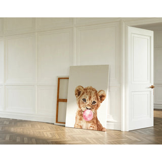 Tableau Lionceau Bubble Gum