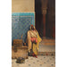 Reproduktion des Gemäldes An der Moschee - Ludwig Deutsch