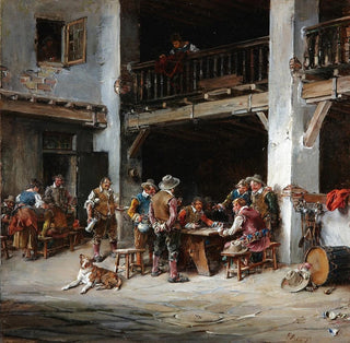 Francisco Domingo Marqus - En La Posada In The Tavern.webp